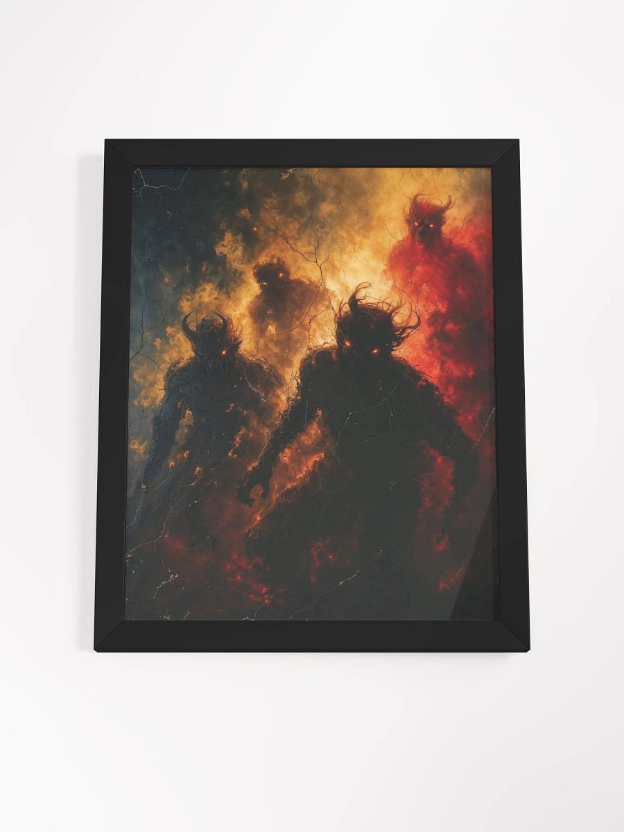 Fiery Shadows Framed Print product image (23)