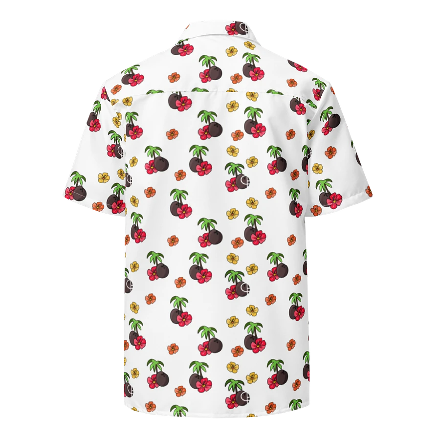 Striped Tropical Island Hawaiian Shirt product image (8)