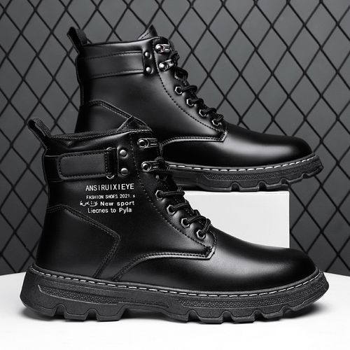 Fashion 2024 Mens British High Boots Running Sneakers - Noir product image (1)