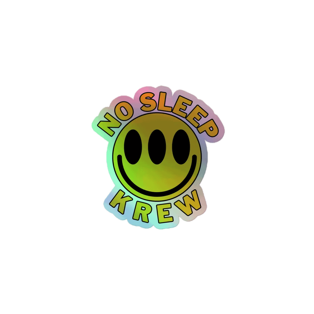 No Sleep Krew - ' The OG' Holographic Sticker product image (1)