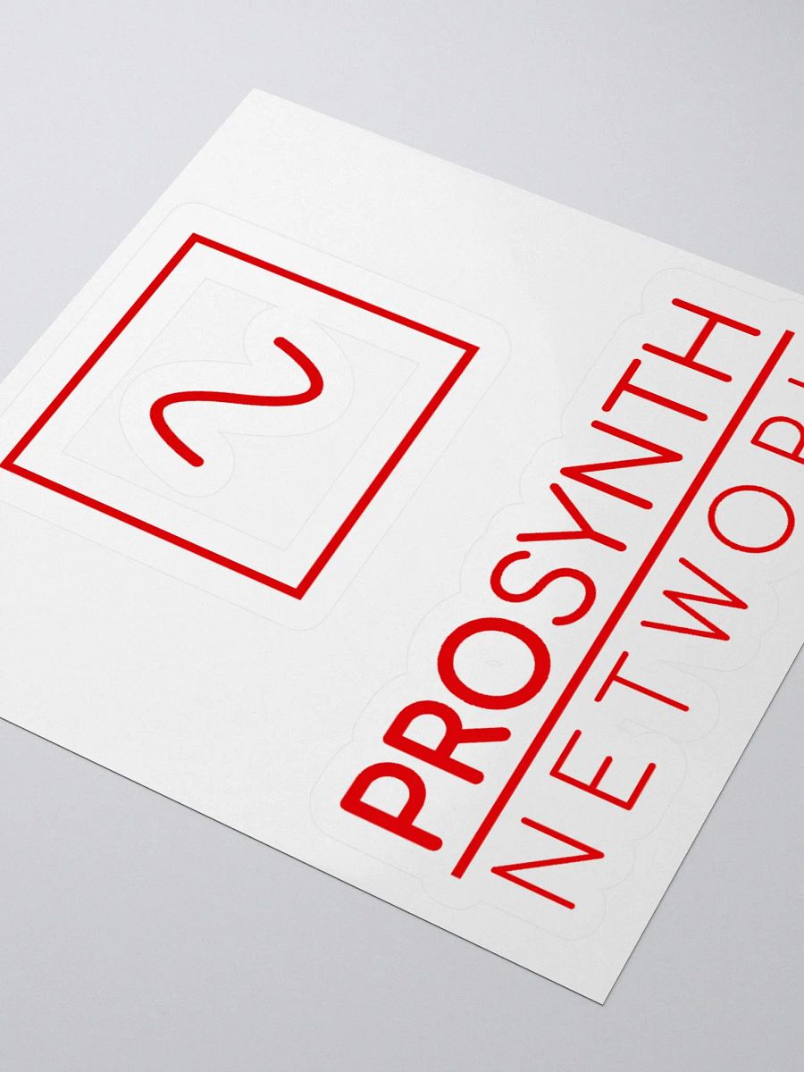 Pro Synth Network Logo Stickers product image (9)