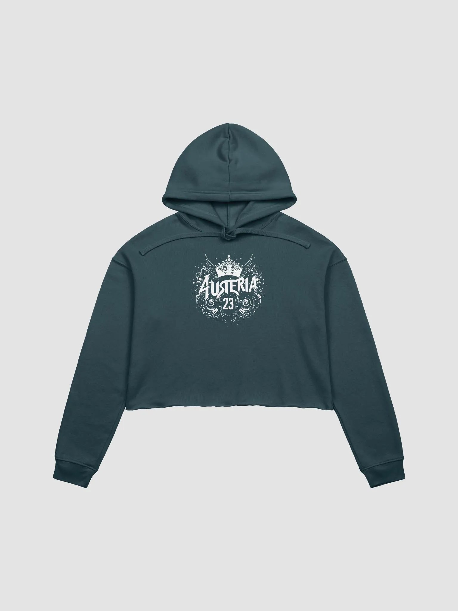 Crown and Wings | Cropped Hoodie product image (1)