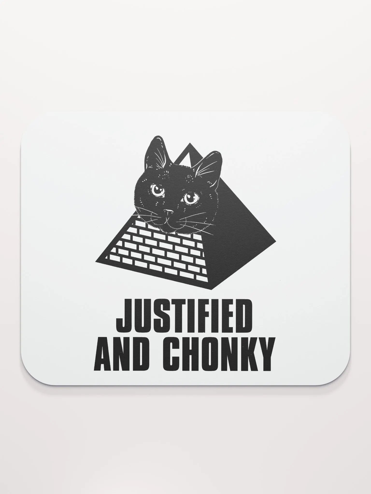 DJ STRIGOI JUSTIFIED AND CHONKY MOUSEPAD product image (3)