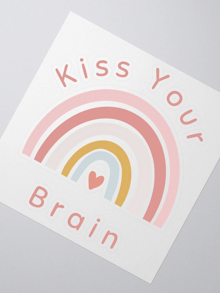 Kiss Your Brain Sticker product image (4)