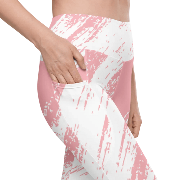 Pink Whispers Leggings w Pockets product image (1)