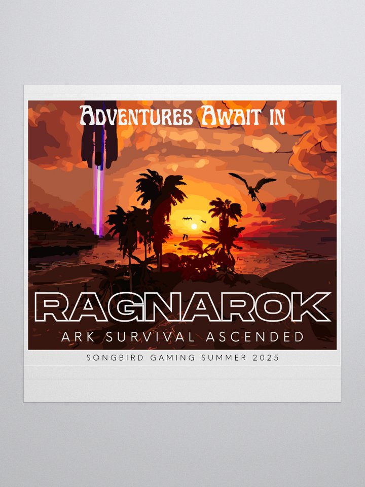 Ragnarok Adventures Await Kiss Cut Stickers product image (1)