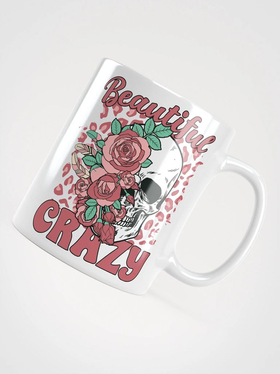 Beautiful Crazy Skull Mug product image (4)