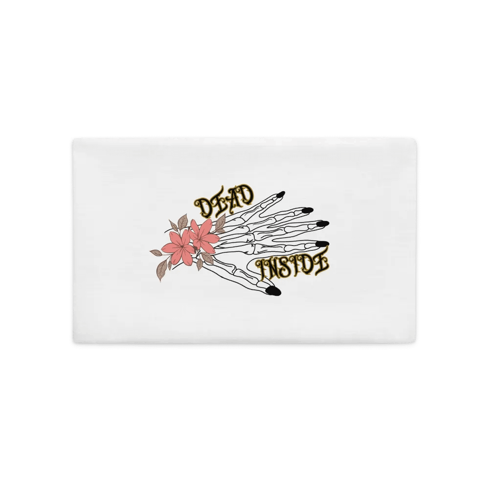 Dead Inside pinkyafterdark Pillow Case product image (2)