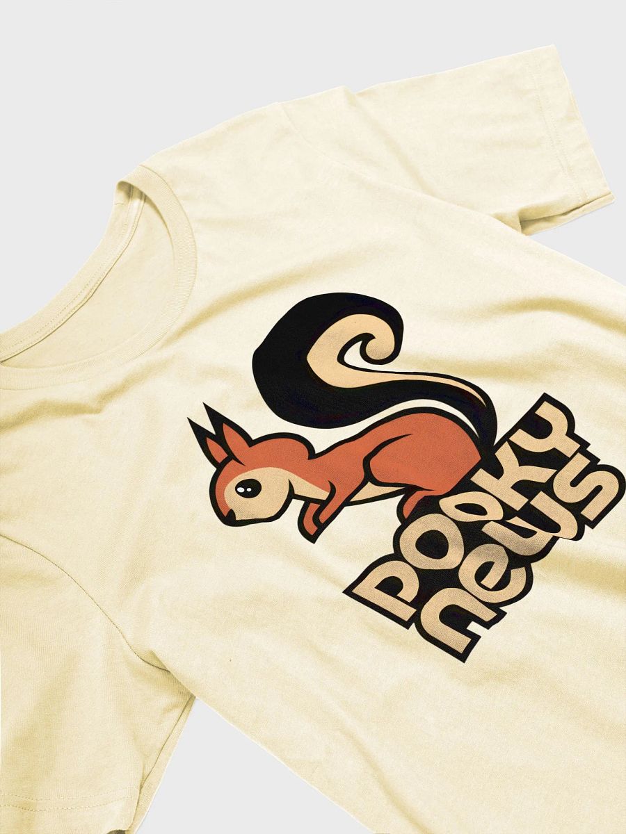 Super Soft and Flattering Tee: Pooky News: Neutrals, 50s product image (3)