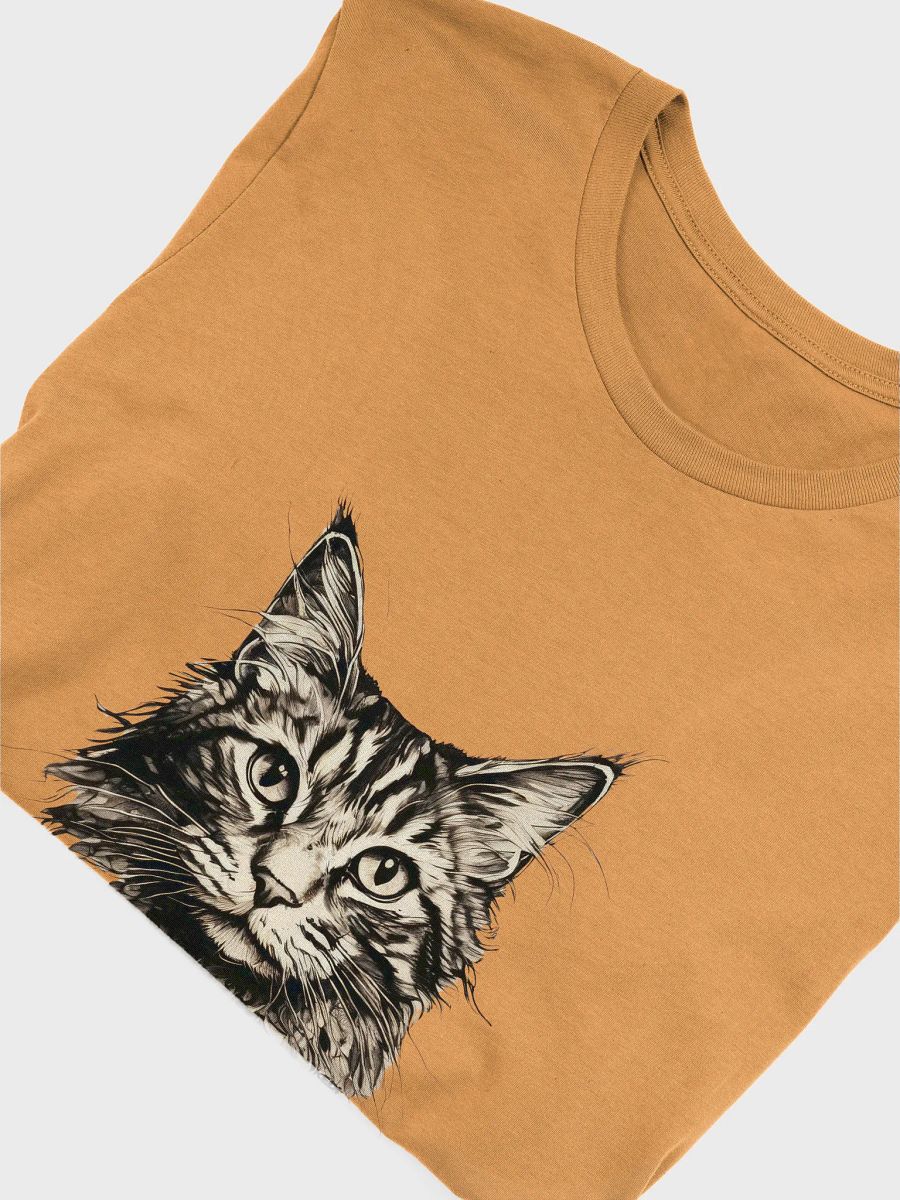 Whiskered Muse Cat Face T-Shirt product image (16)