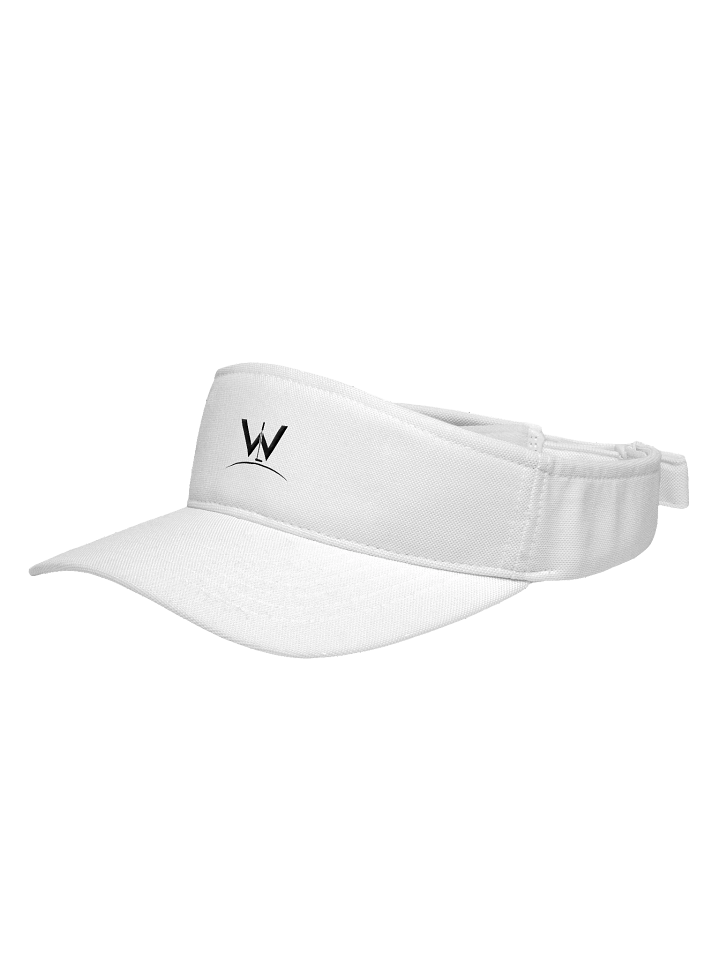 Walk It In Logo Visor — White Edition product image (2)