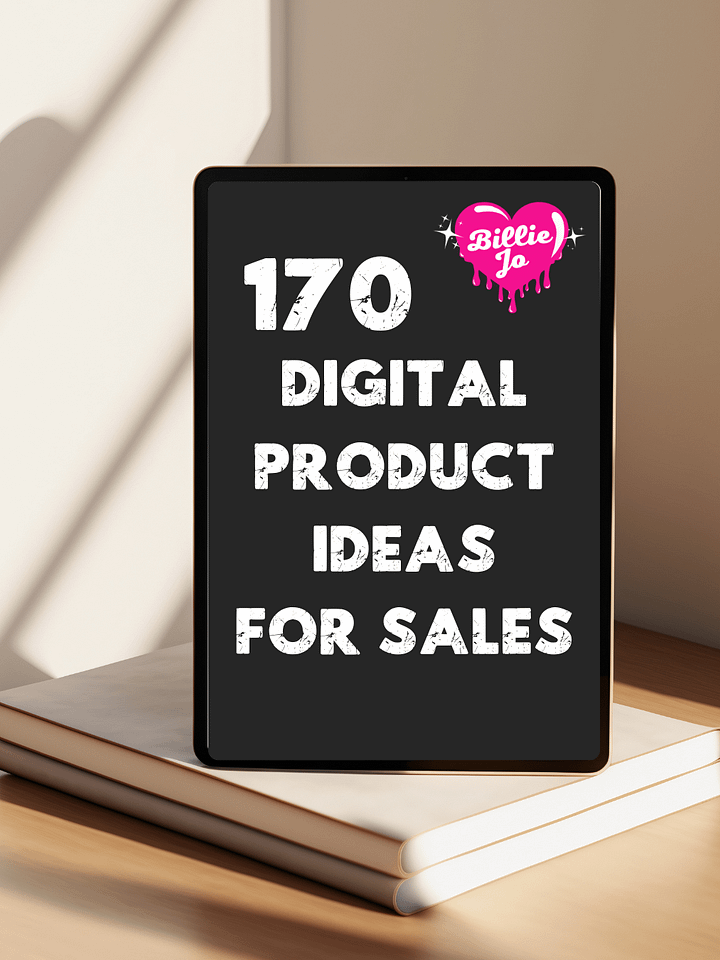 170 Digital Product Ideas [e-Book] product image (1)