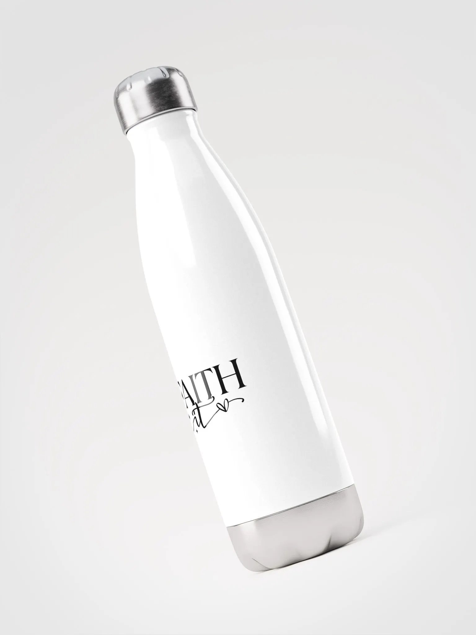 Faith It Til You Make It Stainless Steel Water Bottle product image (1)