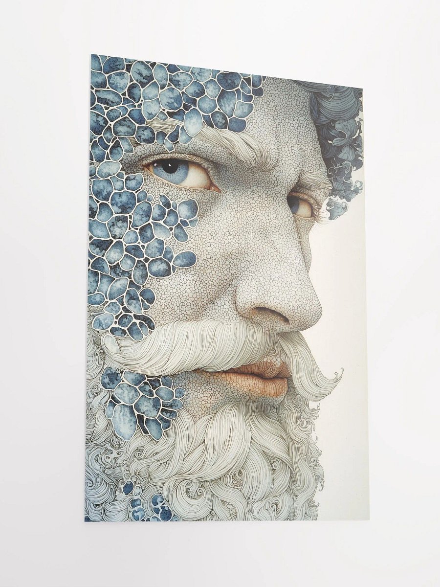 The Watchful Guardian: Fantasy Poster of a Male Forest Protector product image (2)