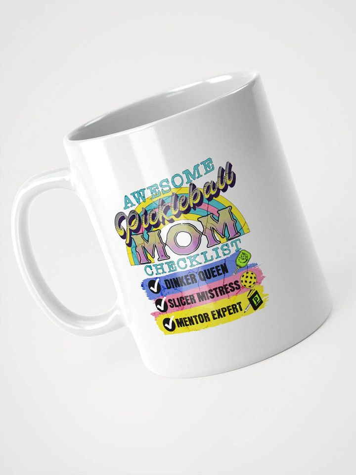 Mom Checklist Pickleball Mug product image (2)