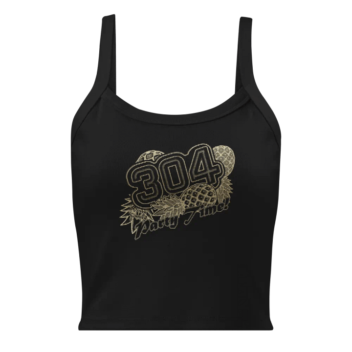 304 Golden Pineapple Party Micro ribbed women's tank product image (1)