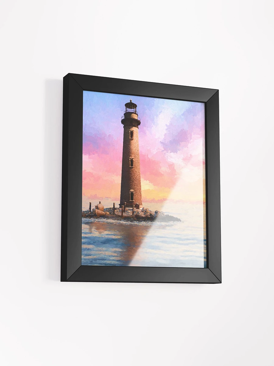 Sand Island Lighthouse – Mobile Alabama Framed Poster product image (28)