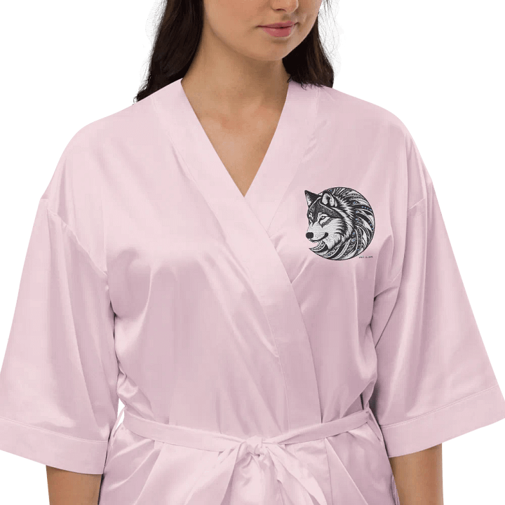 Timber Wolf Satin Bathrobes product image (10)