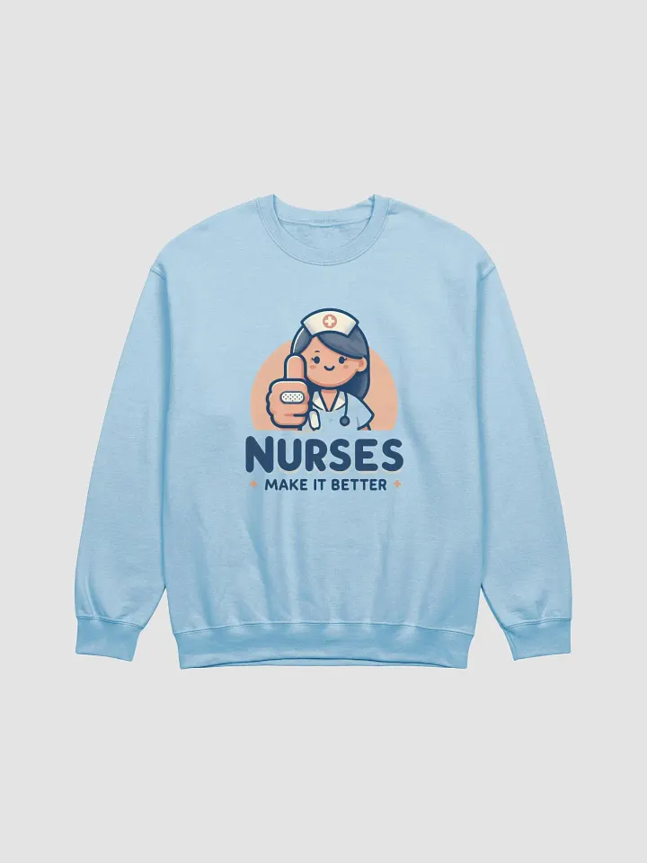 Nurse Power Thumbs-Up Sweatshirt product image (4)