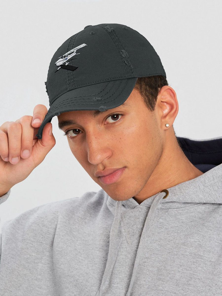 Skyward Cessna 182 Distressed Dad Hat product image (1)