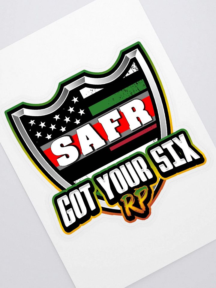 GYSRP SAFR Kiss Cut Sticker product image (1)