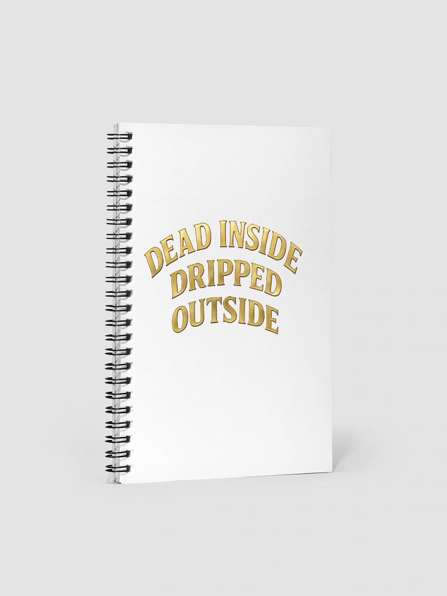 Specter LIMITED EDITION Golden-Rush Spiral Notebook product image (1)