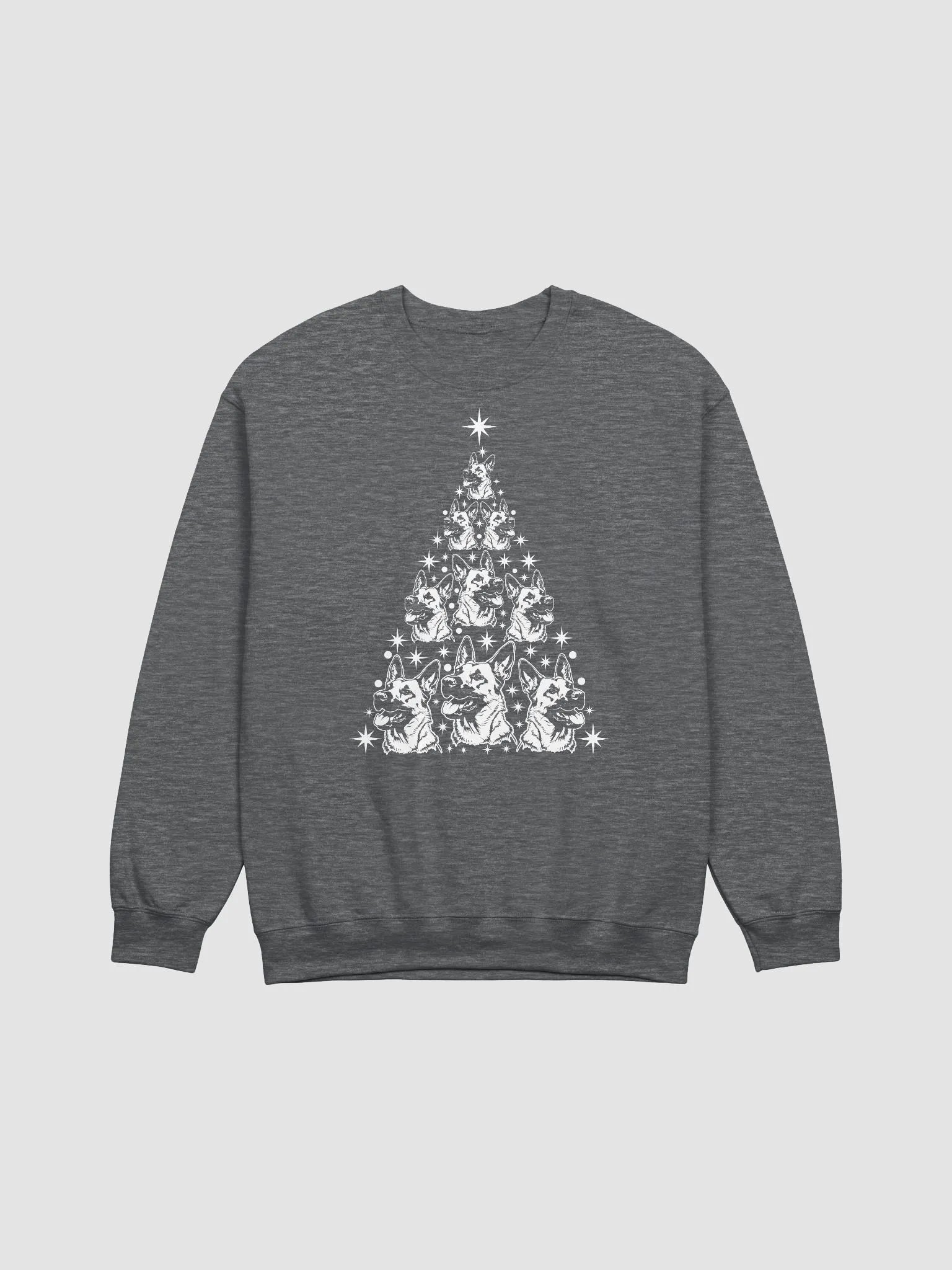 Belgian Malinois(2) Christmas Tree Sweatshirt Design for Belgian Malinois Paw-rents product image (8)
