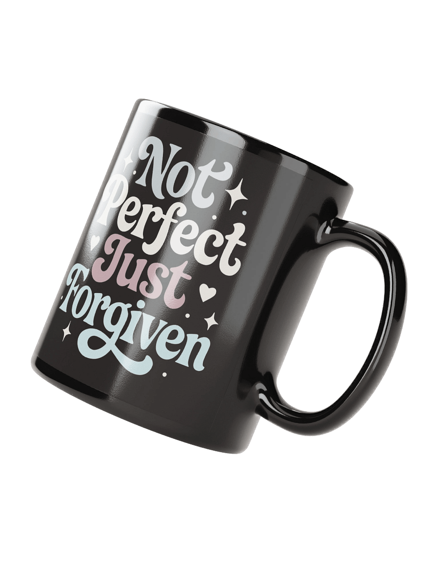 Not Perfect Just Forgiven Retro Christian Design product image (4)