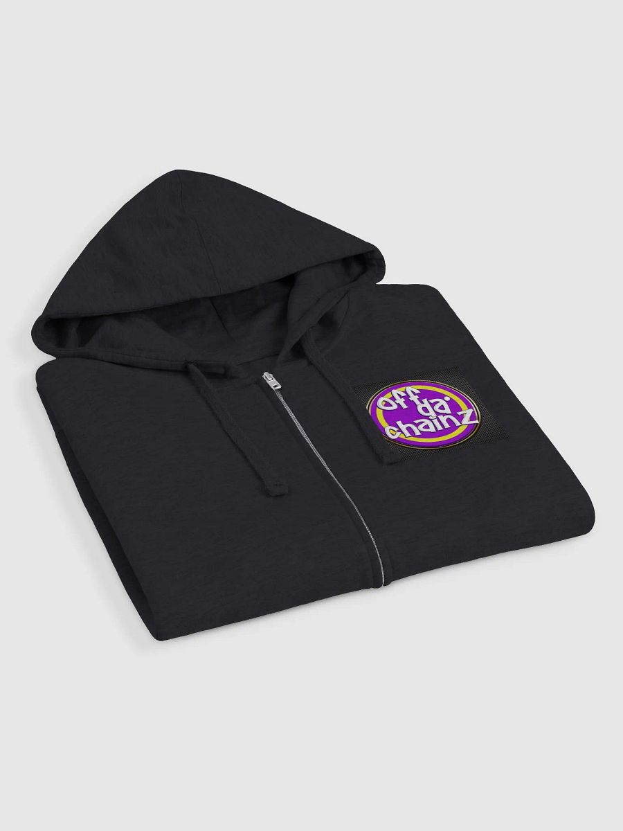 Black Off Da Chainz Zipper Jacket Road Star product image (3)