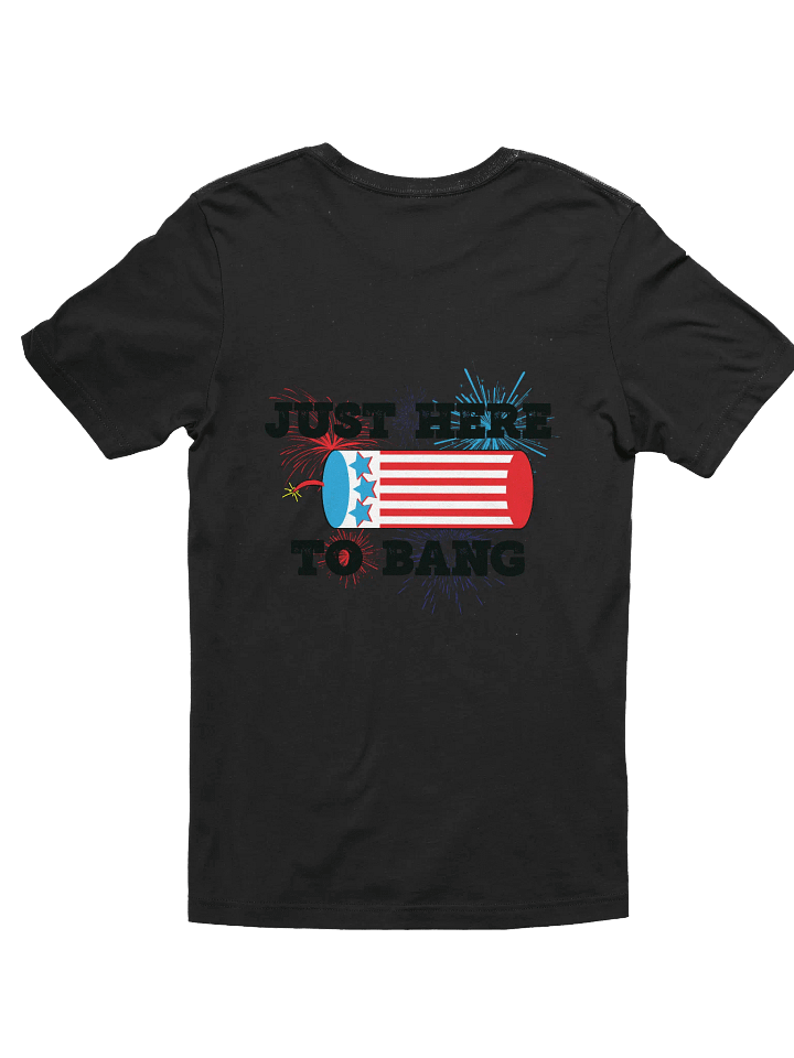 Mann Pyro T-Shirt (Just here to bang) product image (2)