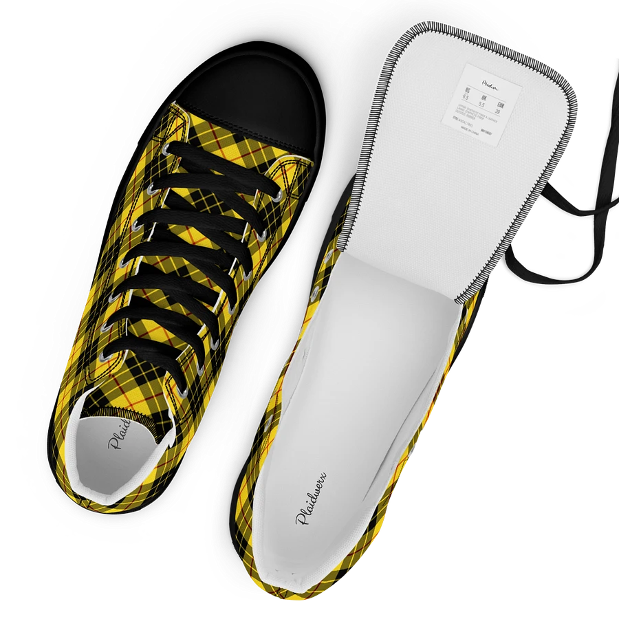 MacLeod Tartan Men's High Top Shoes product image (17)