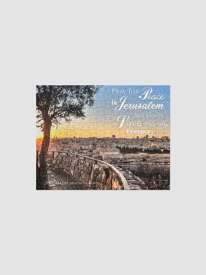 PRAY FOR PEACE IN JERUSALEM Jigsaw Puzzle product image (1)