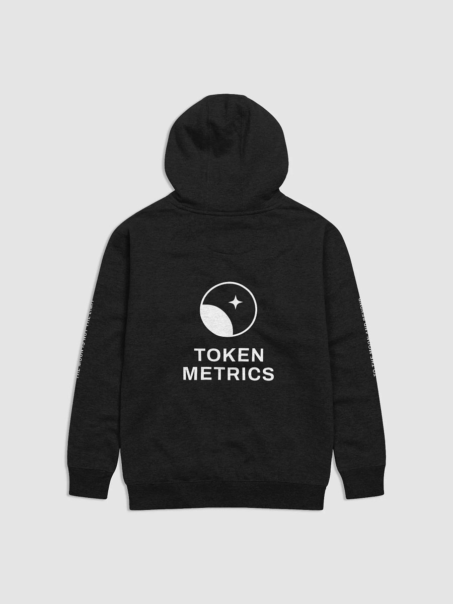Token Metrics Classic Hoodie - Black & White product image (2)