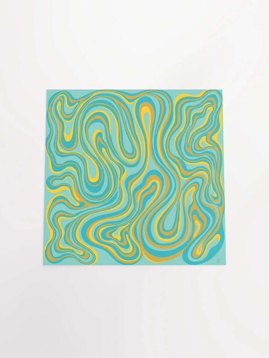 Fluid Harmony Enhanced Matte Poster - Stone No. 1 product image (4)