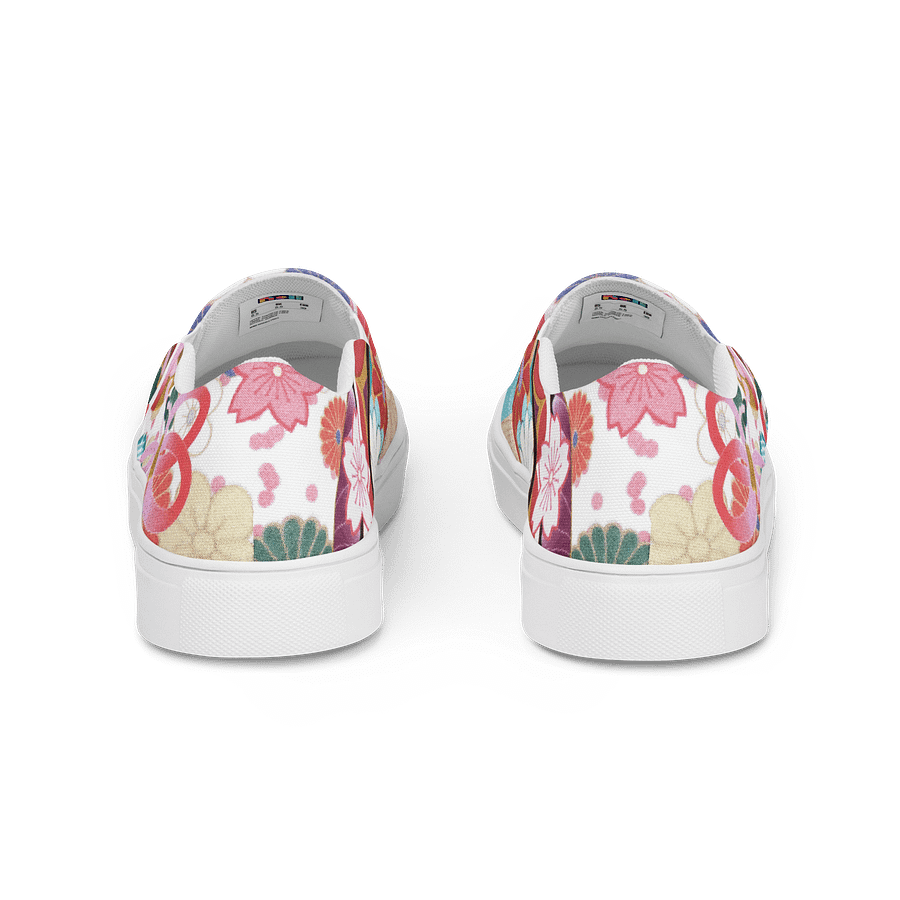 Floral Harmony Women's Slip-On Canvas Shoes product image (4)