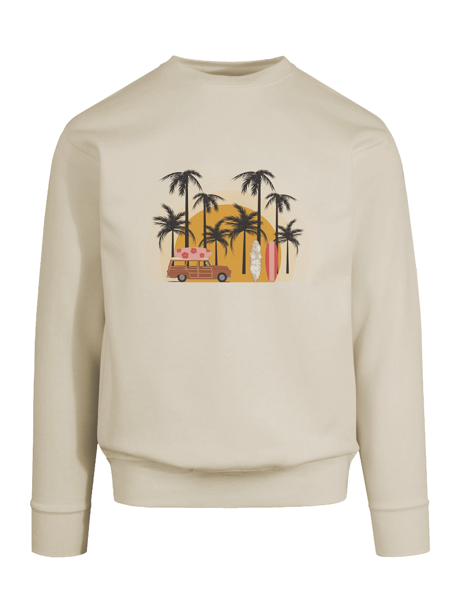 Retro Surf Wagon | Vintage Vibes & Coastal Dreams Sweatshirt product image (43)