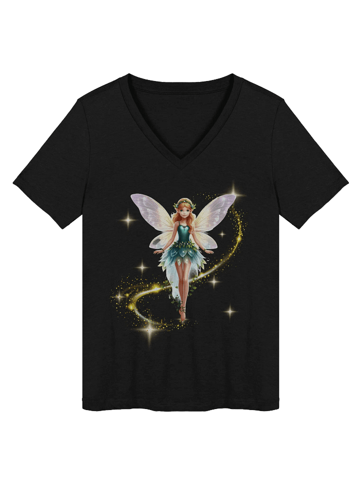 Enchanted Fairy V-Neck Tee Bella+Canvas (Women's) product image (1)