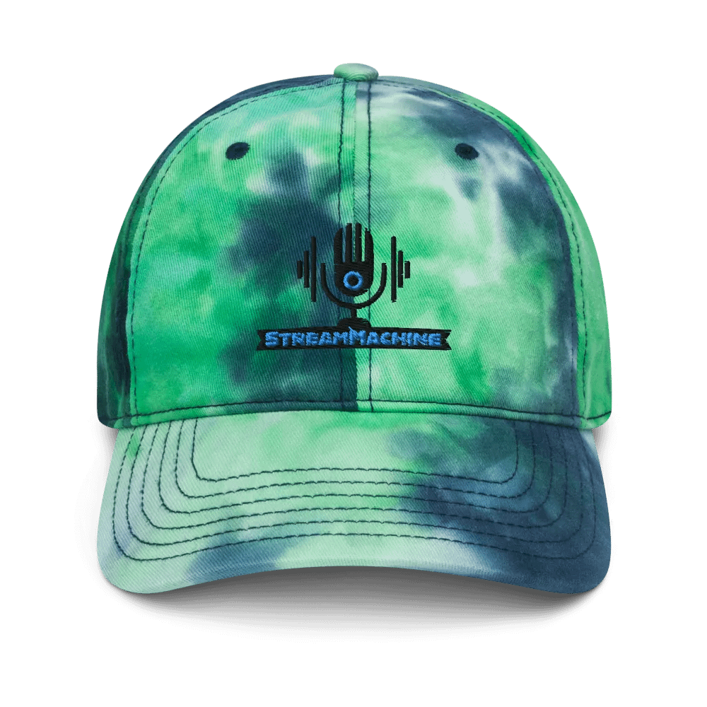 StreamMachine Tie-Dye Cap product image (1)