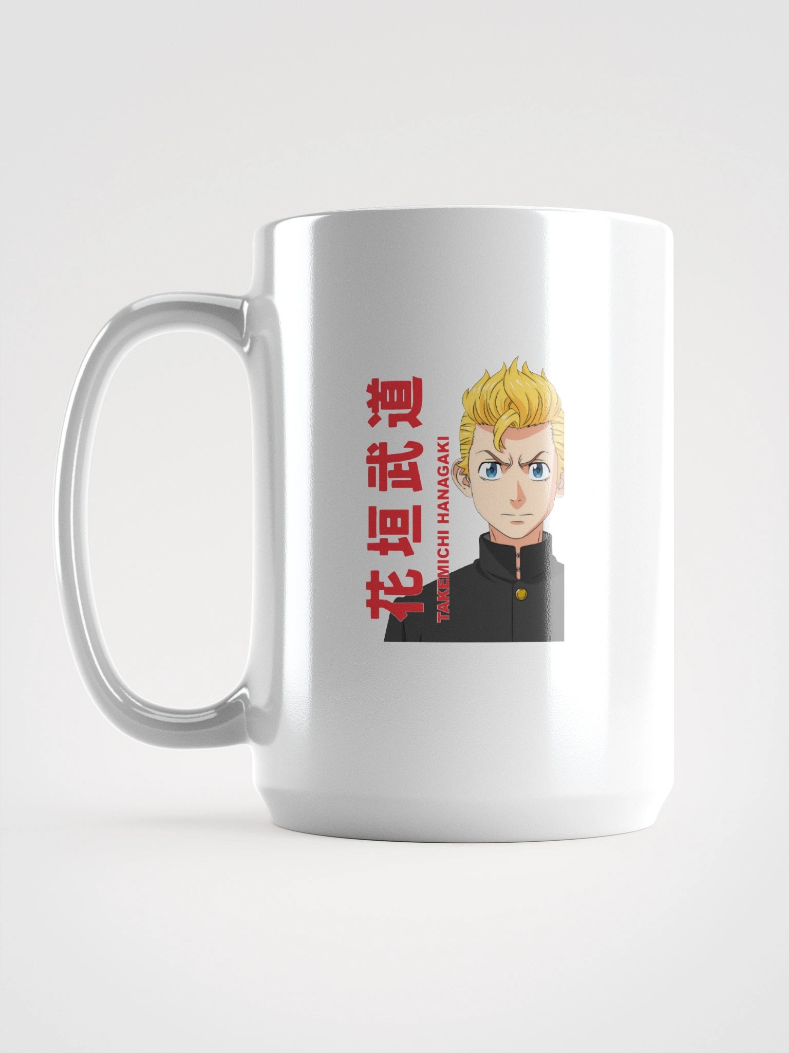 TAKEMICHI HANAGAKI - White Glossy Mug | Tokyo Revengers product image (6)