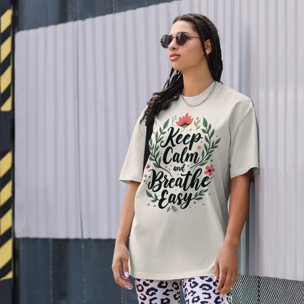 Keep Calm and Breathe Easy Design product image (8)