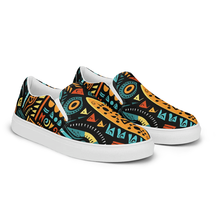 Tribal Vibes Slip-on Canvas Shoes product image (6)