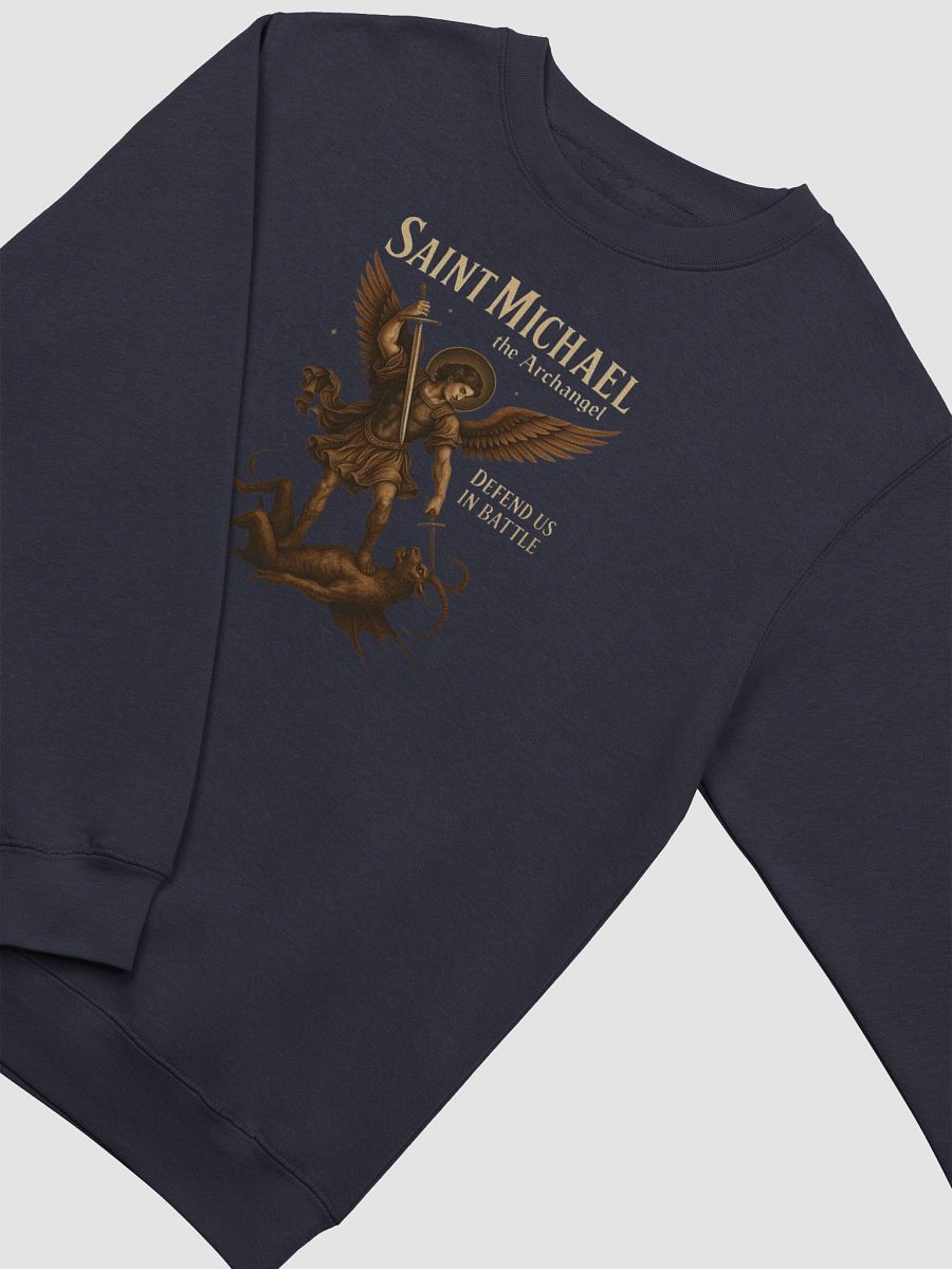 St Michael Defend Us In Battle Sweatshirt product image (7)