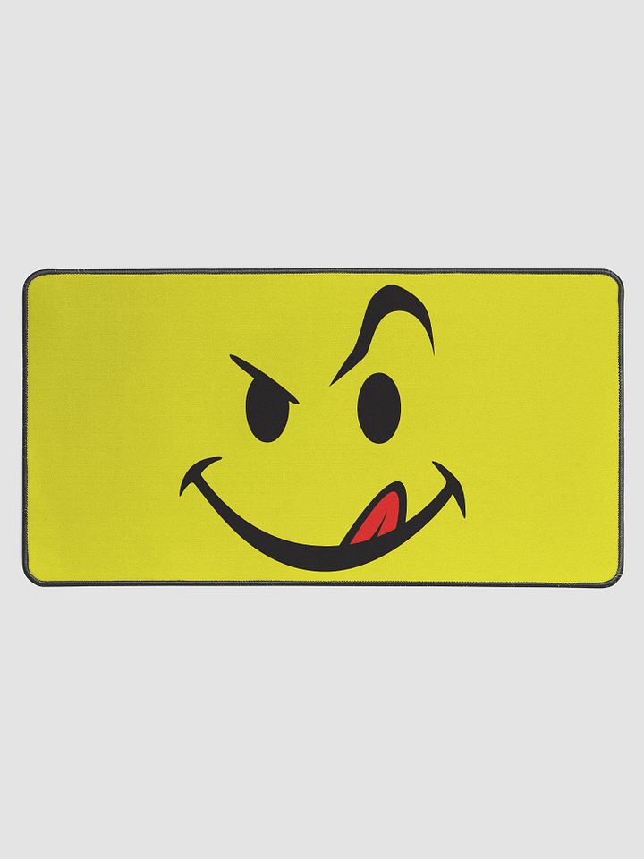 Evil Smiley XXL Gaming Mousemat product image (1)