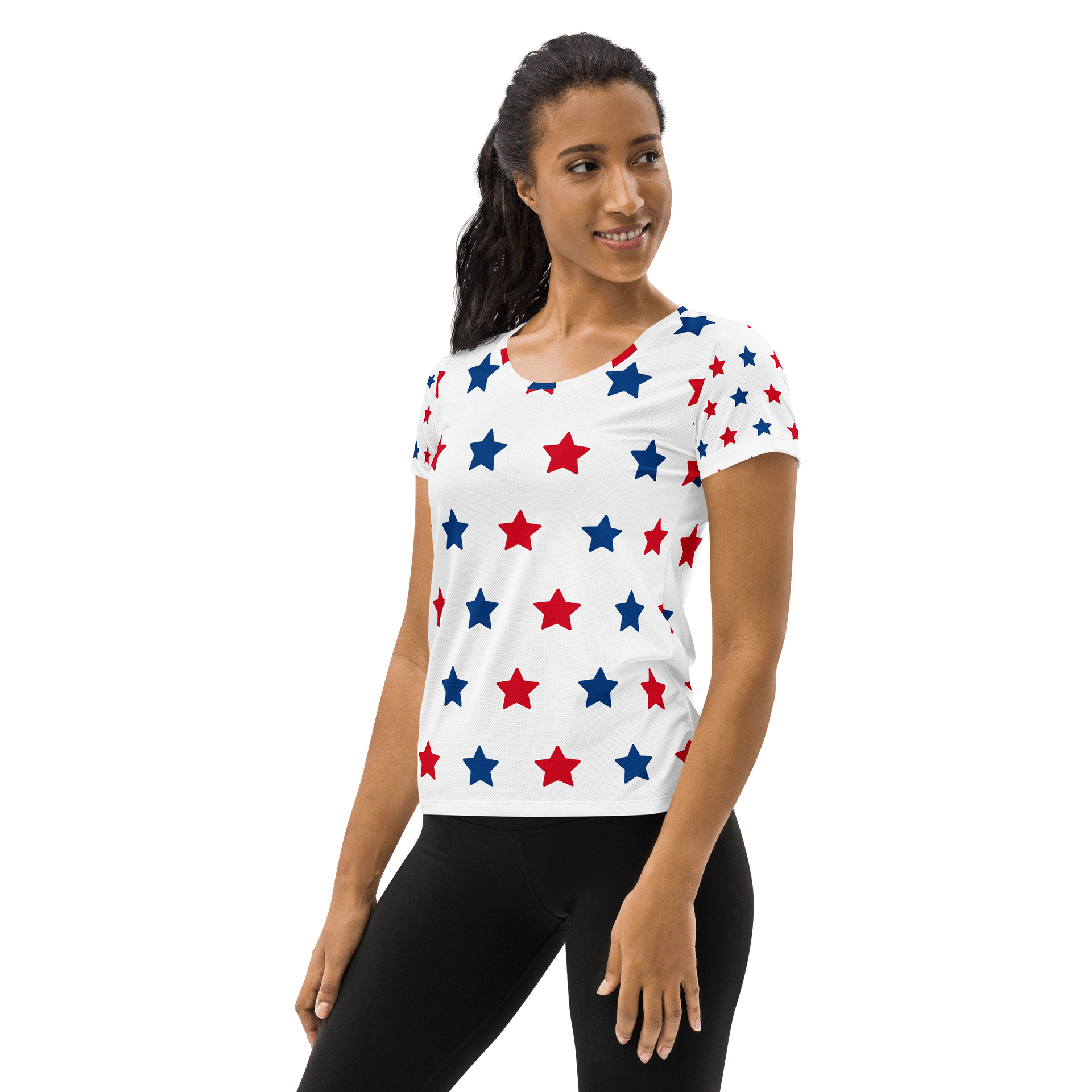 Starry sky Women's Athletic T-Shirt product image (3)