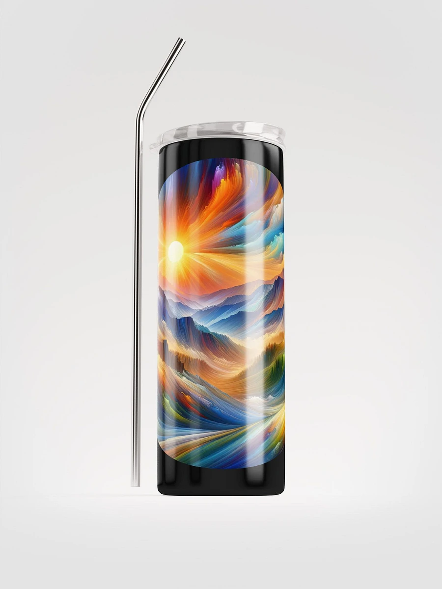 Abstract Sunrise - Stainless Steel Tumbler product image (1)