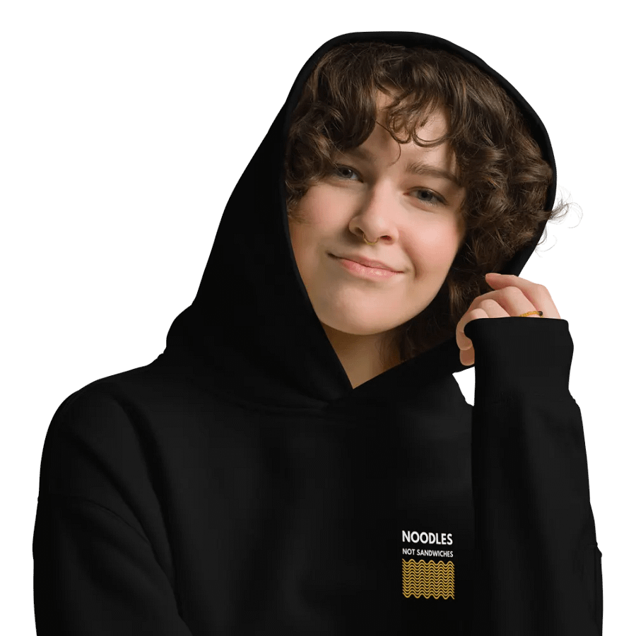 Noodle Vibes Unisex Hoodie version 2 (without posterior text) product image (9)