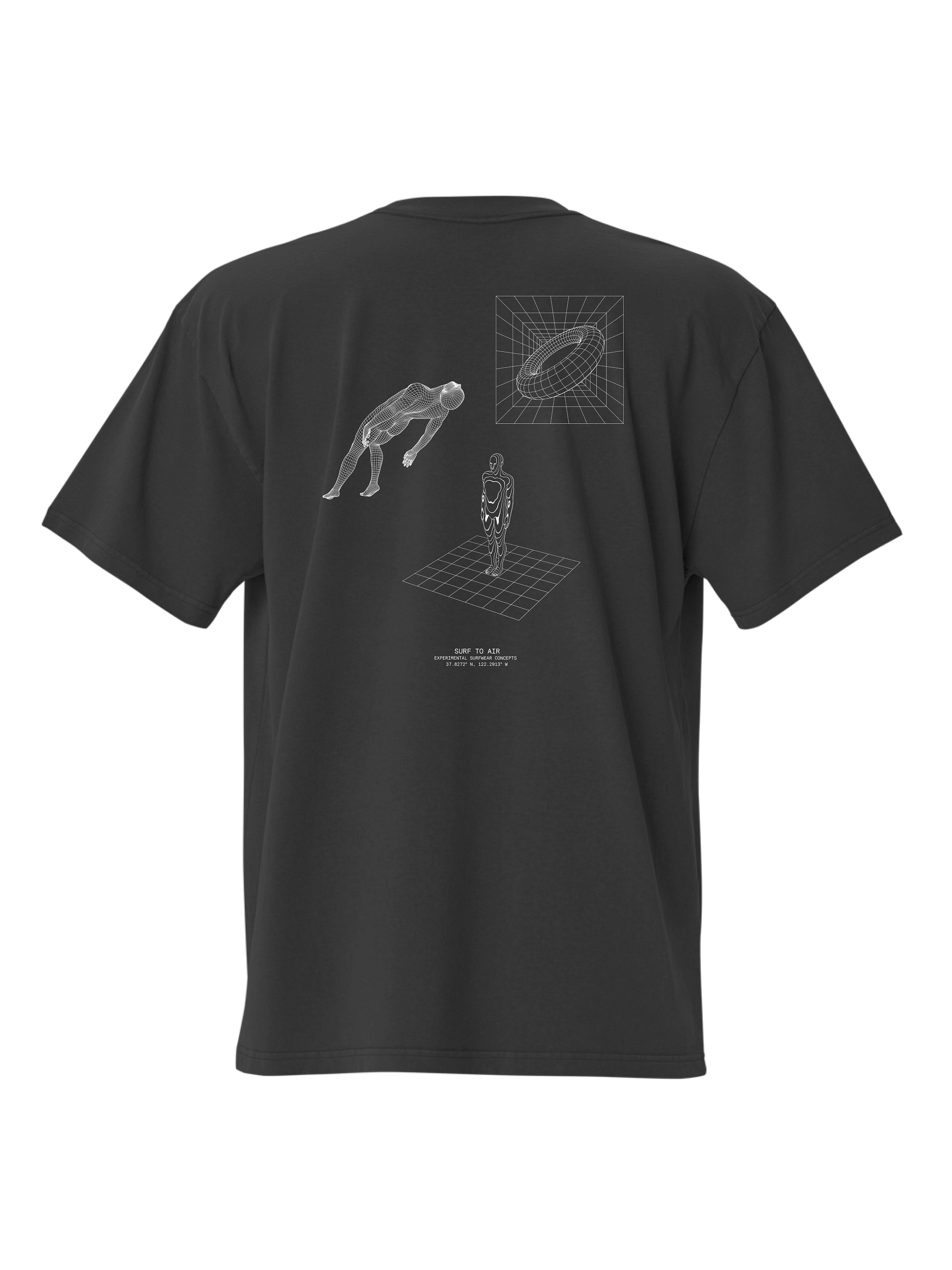 Ascend | Oversized Tee (Faded Black) product image (1)