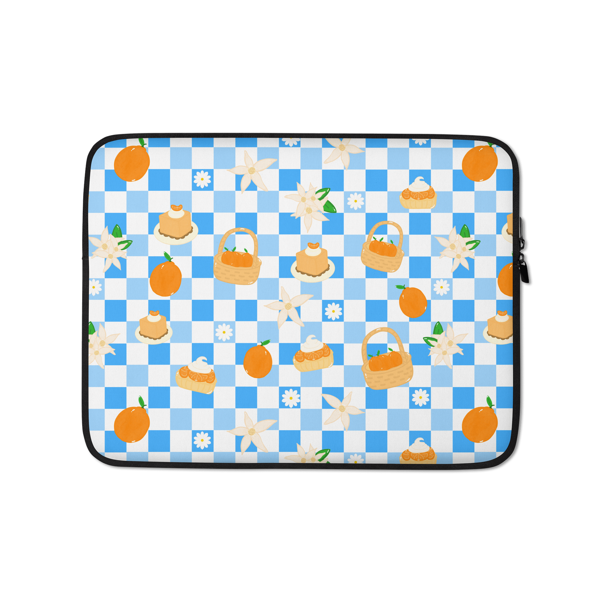 Oranges and Sweets Pattern Laptop Sleeve product image (1)