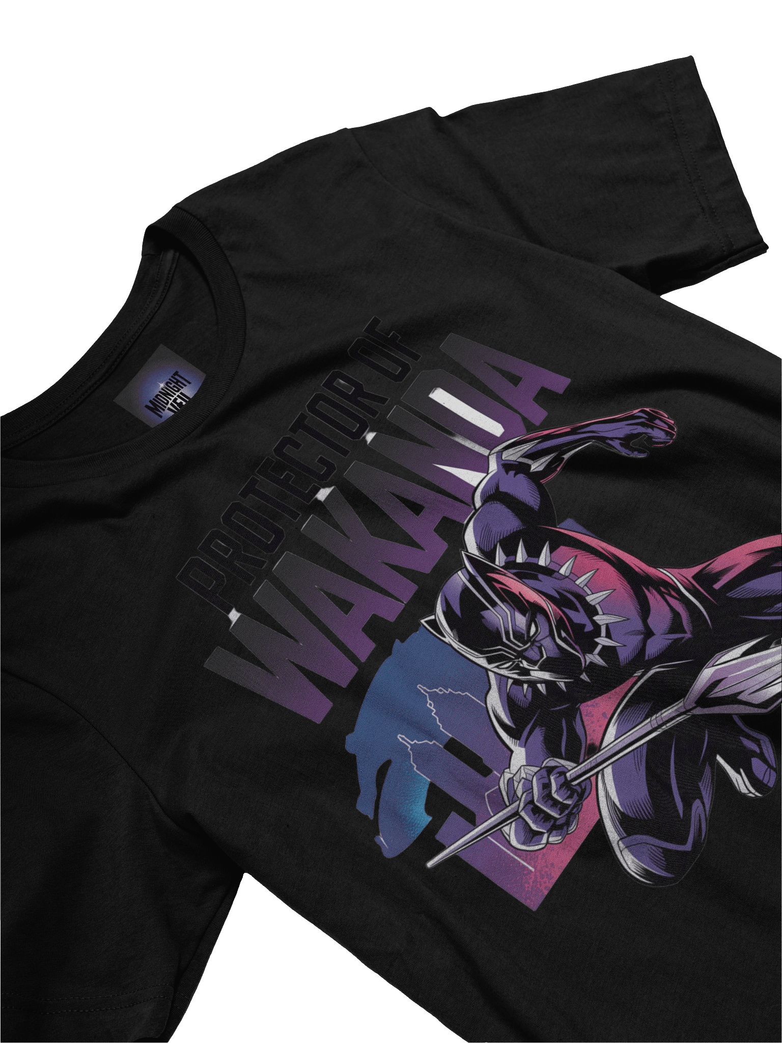 Black Panther Protector of Wakanda Supersoft T-Shirt – Vibranium Leap Legacy product image (5)