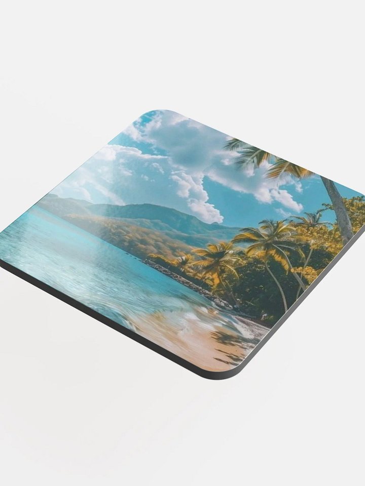 Glossed Cork Coaster product image (1)